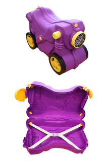 Detský cestovný kufor MOTOCYKEL + Ride-on + Kočík 3v1 2020/3